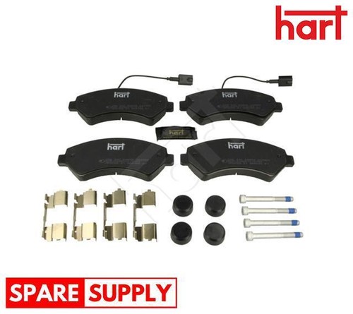 Brake pad set disc - disc, for