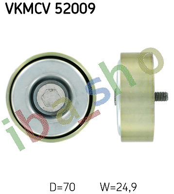 Multi belt pulley - multi, v-belt