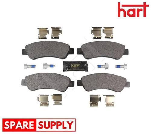 Brake pad set disc - disc, for