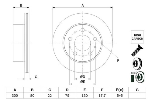 Bosch 0986479e02 brake - bosch,