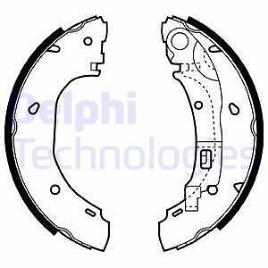 Premium delphi brake shoes for - premium,