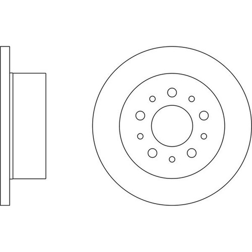 Apec blue brake - brake, rear