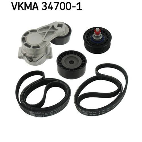 Belts set fits citroen - v-belts,