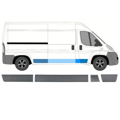 Set side trims - side, for