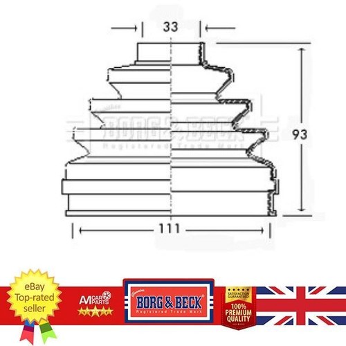 Joint boot for citroen - boot,
