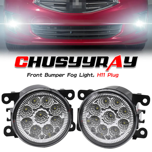 Front bumper fog - front,