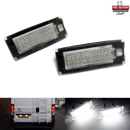 Led licence number plate - 2x,