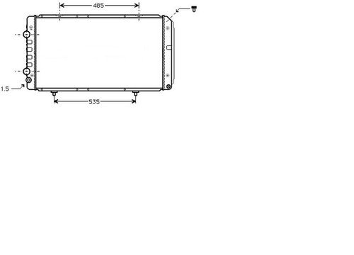 Fiat ducato box - box, radiator