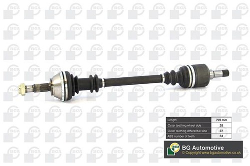 Drive shaft fits citroen fiat - drive,