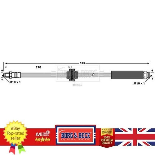 Brake hose for - for, citroen