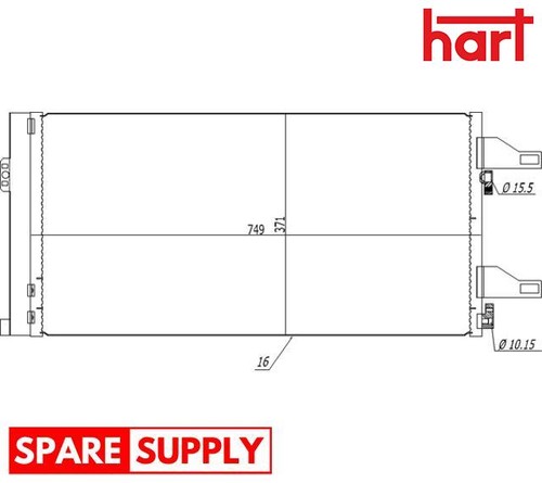 Condenser air conditioning - air,