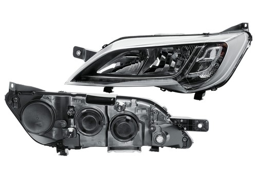 Left side headlight - side, black