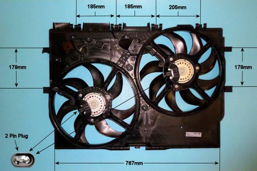 Coolzone radiator fan 1359 - coolzone,